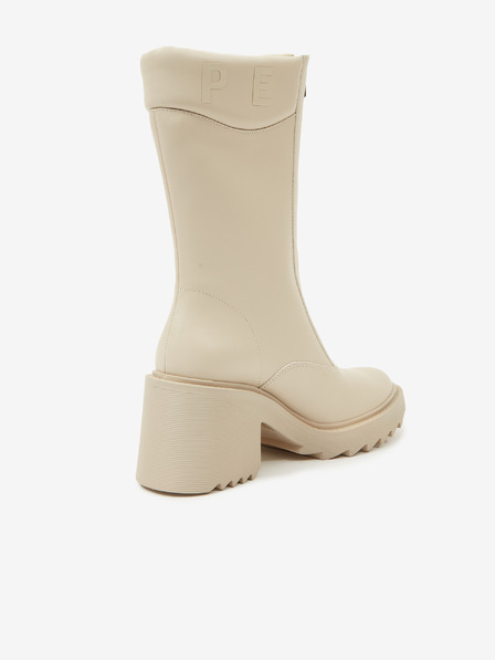 Pepe Jeans Pepe Jeans Boss krem ​​ženske čizme