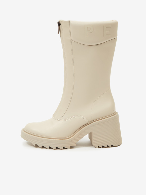 Pepe Jeans Pepe Jeans Boss krem ​​ženske čizme