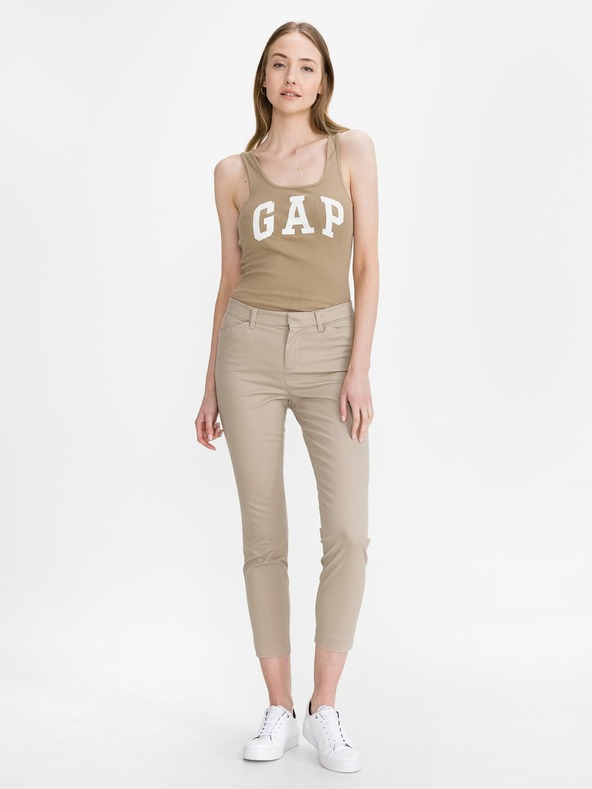 GAP Skinny ankle pantalone haki GAP
