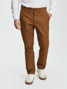 GAP Khaki slim fit hlače GapFlex GAP