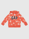 GAP Dječja batikovana mikina logo GAP