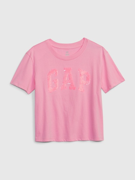 GAP Dječja organska majica logo Gap GAP