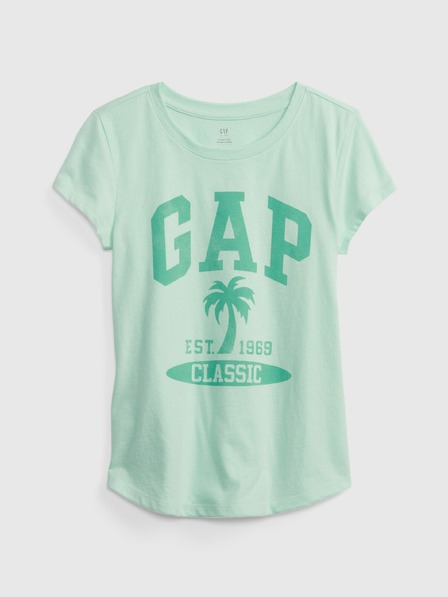 GAP Dječja organska majica logo Gap GAP