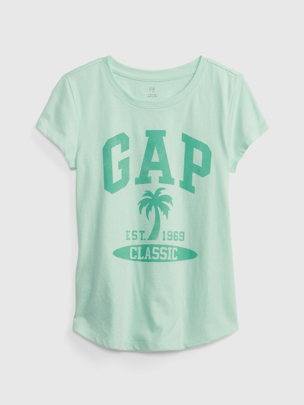 GAP Dječja organska majica logo Gap GAP