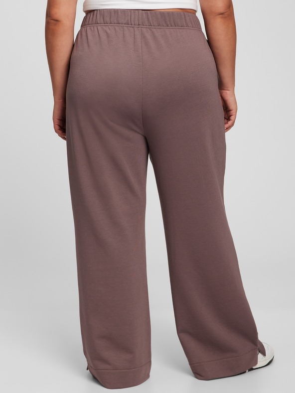 GAP Široke ravne sportske hlače High Rise GAP