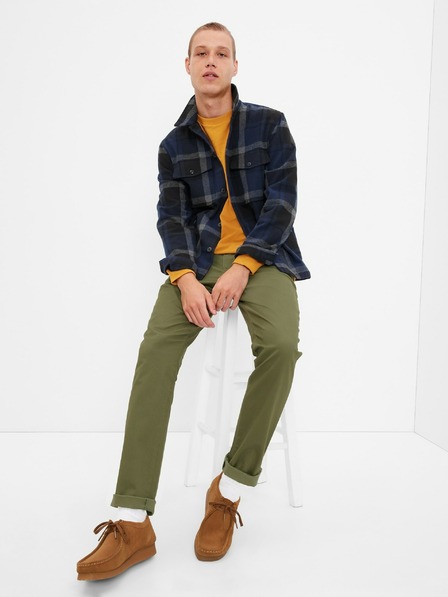 GAP Khaki slim fit hlače GapFlex GAP