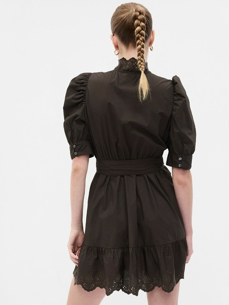 GAP Mini haljina s naboranim rukavima GAP