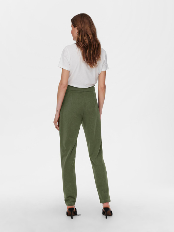 Jacqueline de Yong JDY Tanja Tie Up Khaki Pants