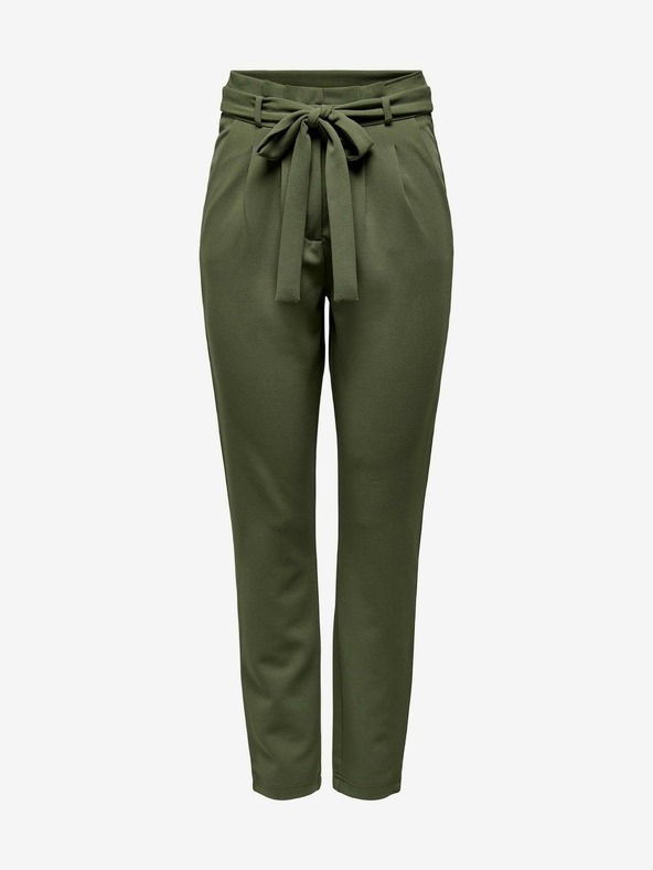 Jacqueline de Yong JDY Tanja Tie Up Khaki Pants