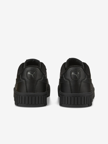 Puma Crne kožne ženske tenisice Puma Carina 2.0