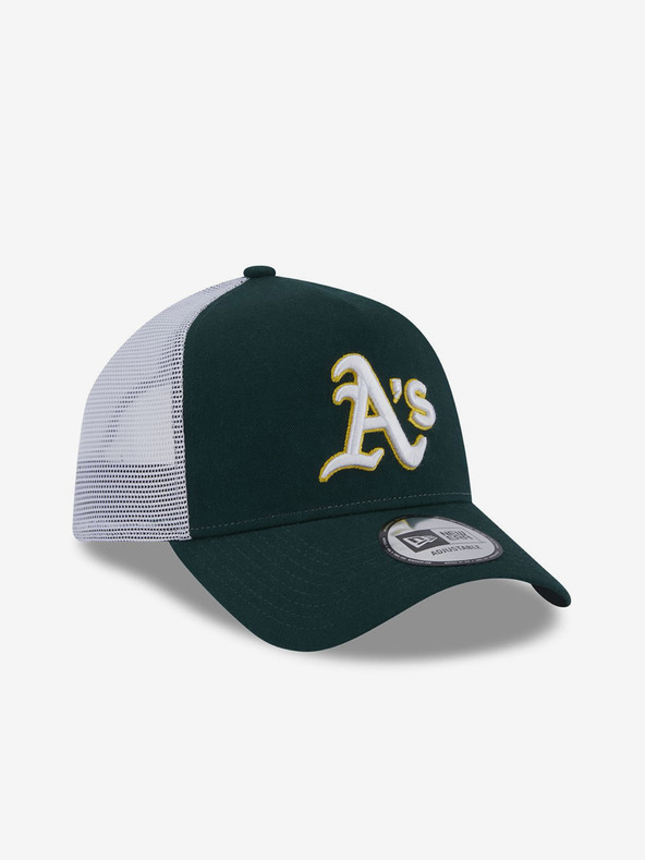 New Era Oakland Athletics Team Script Trucker Šilterica