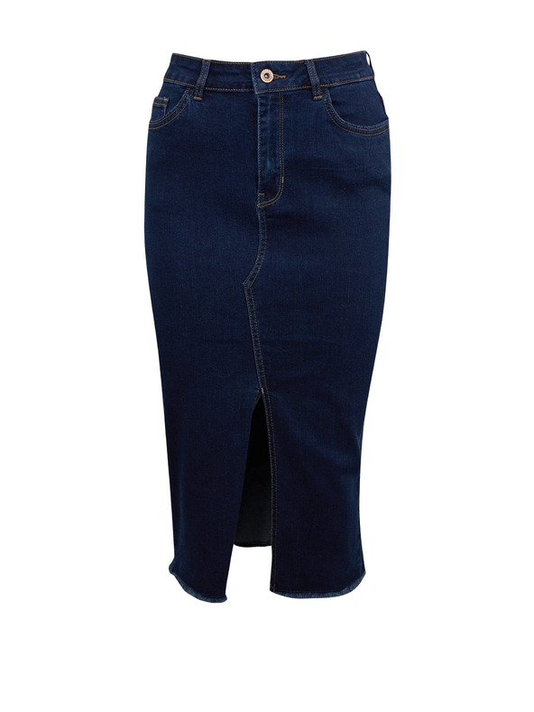 Orsay Tamnoplava ženska uska suknja od trapera ORSAY