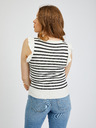 Orsay Crno-bijela ženska prugasta majica ORSAY