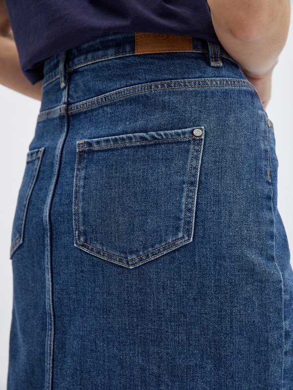 Orsay Plava ženska suknja od trapera ORSAY