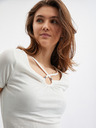 Orsay Bijela ženska majica s ukrasnim detaljem ORSAY