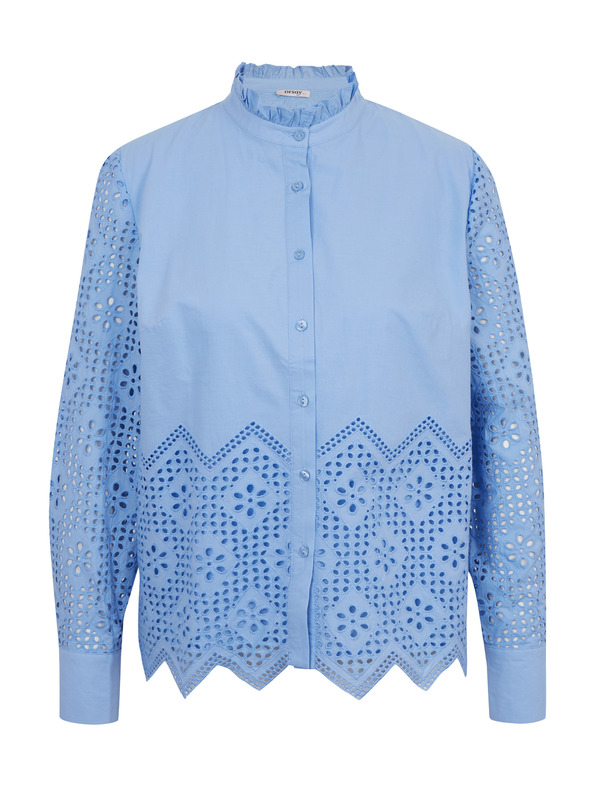 Orsay Svjetloplava ženska bluza s ukrasnim detaljima ORSAY