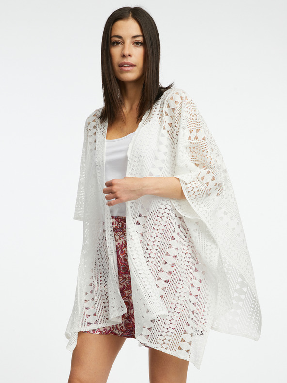 Orsay Bijela ženska vesta s uzorkom ORSAY