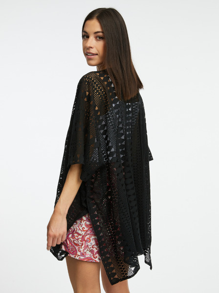 Orsay Crna ženska vesta s uzorkom ORSAY