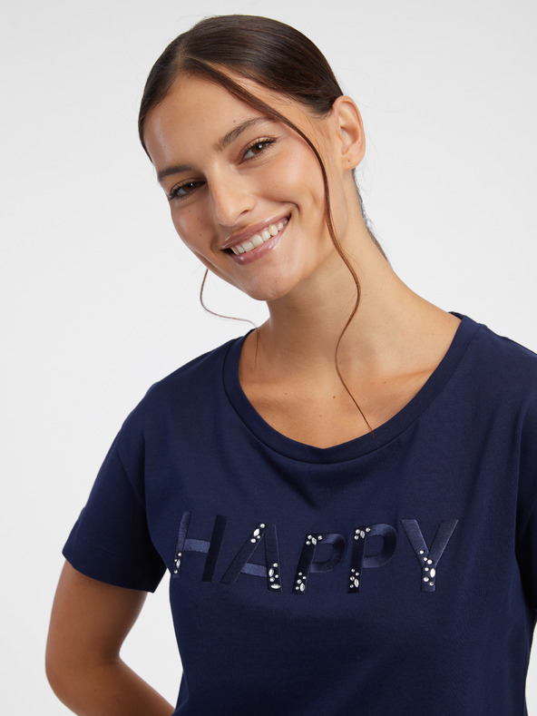 Orsay Tamnoplava ženska majica ORSAY