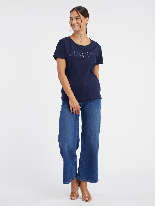 Orsay Tamnoplava ženska majica ORSAY