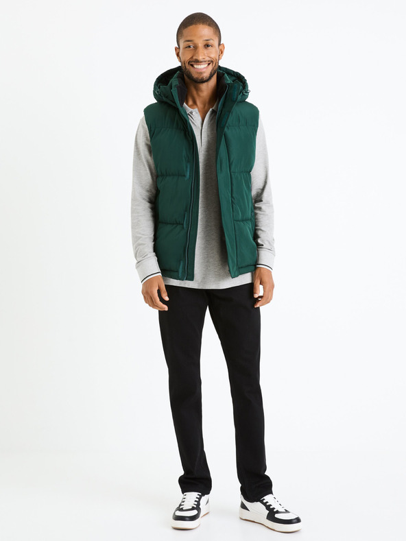 Celio Svijetlo siva muška polo majica Celio Decoml