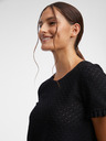 Orsay Crna ženska pletena majica s uzorkom ORSAY