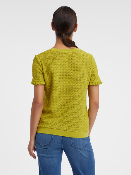 Orsay Zelena ženska pletena majica s uzorkom ORSAY