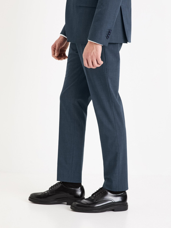 Celio Celio Gogabinfun tamnoplave karirane svečane hlače za muškarce