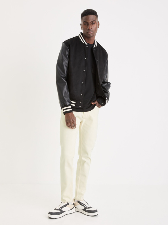 Celio Crna muška bomber jakna Celio Guvarsisu