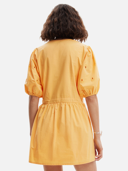 Desigual Desigual Lombard narančasta ženska mini haljina