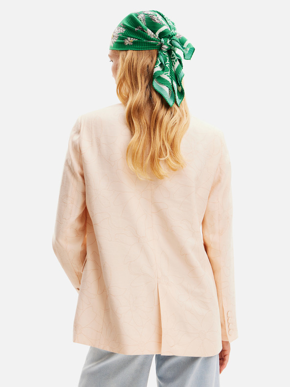 Desigual Apricot Desigual Elbert ženski cvjetni sako