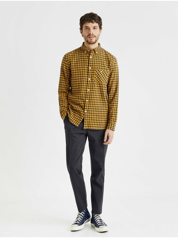 Celio Tamnoplave muške skraćene hlače Celio Cobozal