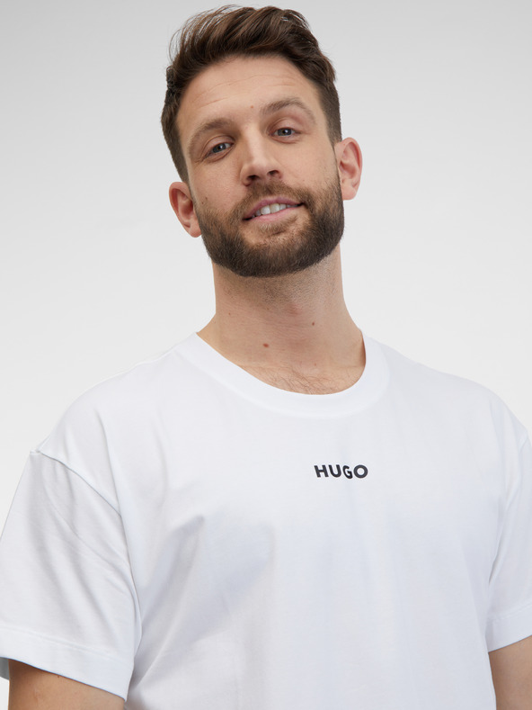 HUGO HUGO bijela muška majica
