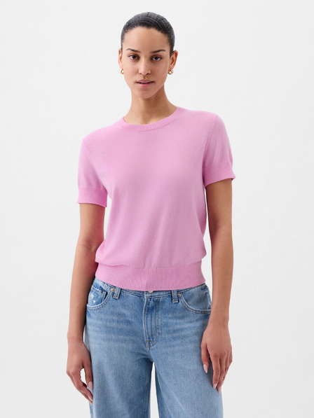 GAP Kratki crop džemper CashSoft GAP