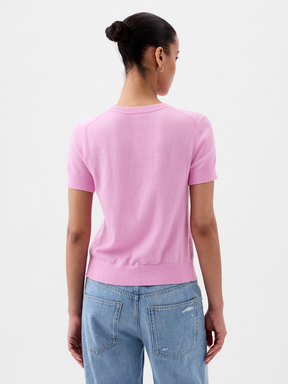 GAP Kratki crop džemper CashSoft GAP