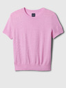 GAP Kratki crop džemper CashSoft GAP