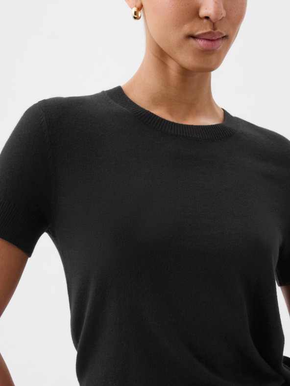 GAP Kratki crop džemper CashSoft GAP