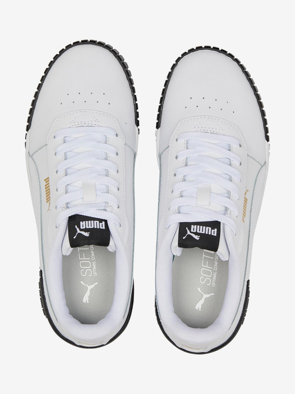 Puma Bijele kožne ženske tenisice Puma Carina 2.0