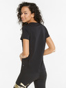 Puma Crna ženska majica s Puma printom