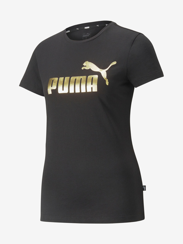 Puma Crna ženska majica s Puma printom