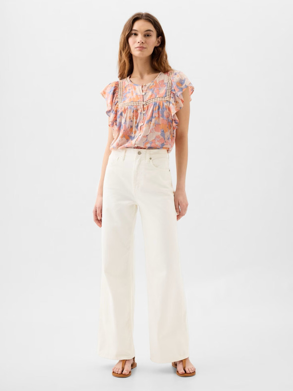 GAP Traperice Wide Leg visokog struka GAP