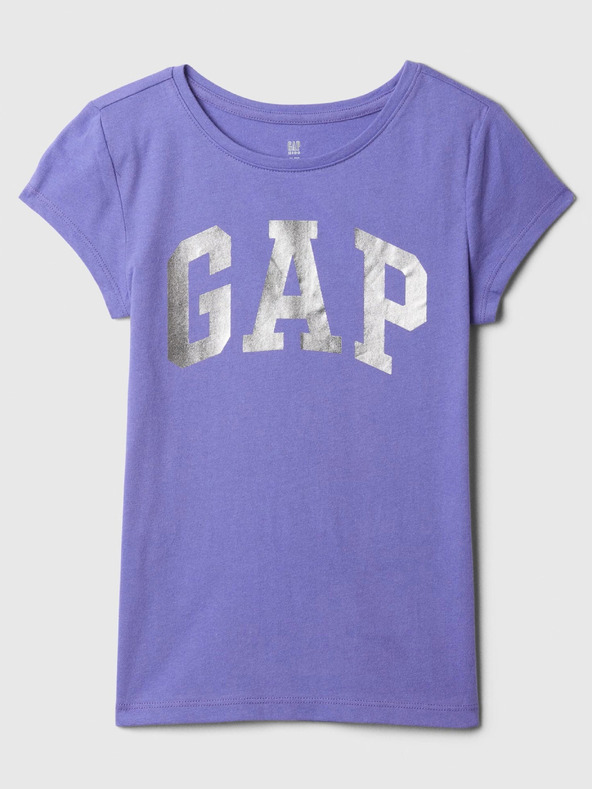 GAP Dječja majica s metalik logom Gap