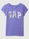 GAP Dječja majica s metalik logom Gap