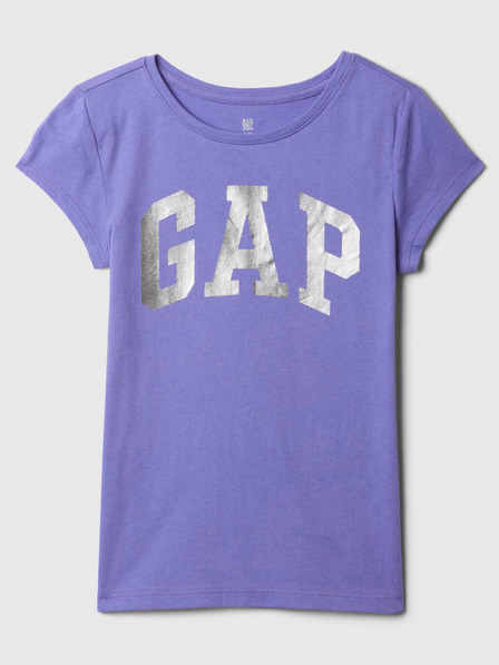 GAP Dječja majica s metalik logom Gap