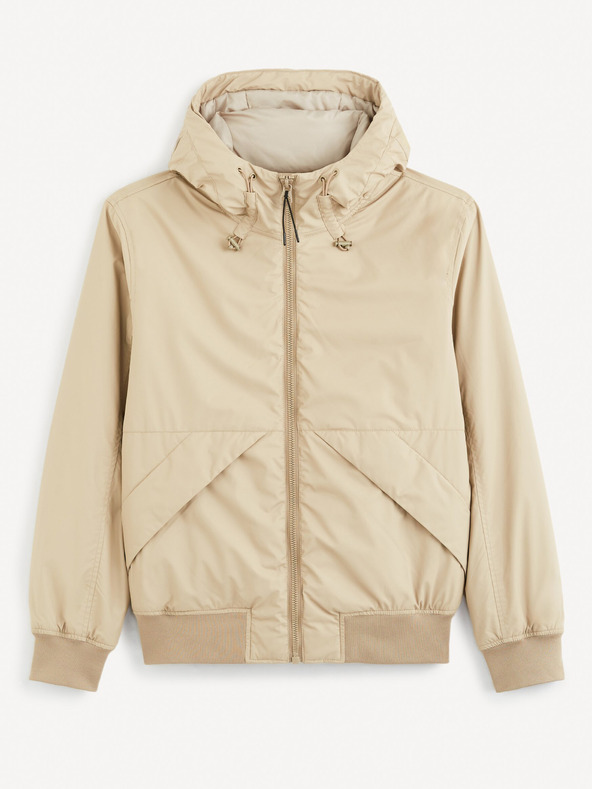 Celio Celio Guhoodie muška bež jakna