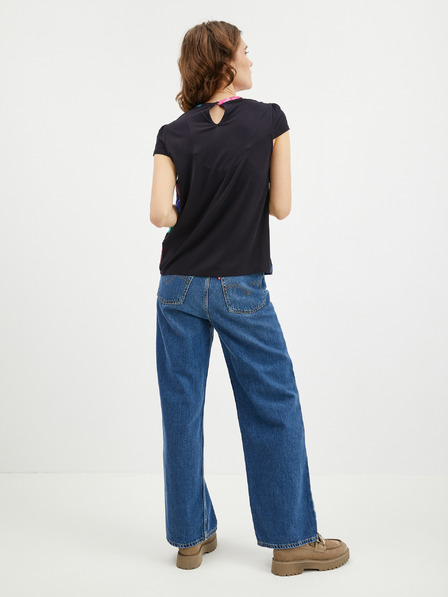 Orsay Ružičasto-crna ženska bluza cvjetnog uzorka ORSAY