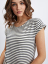 Orsay Krem-plava ženska prugasta majica ORSAY