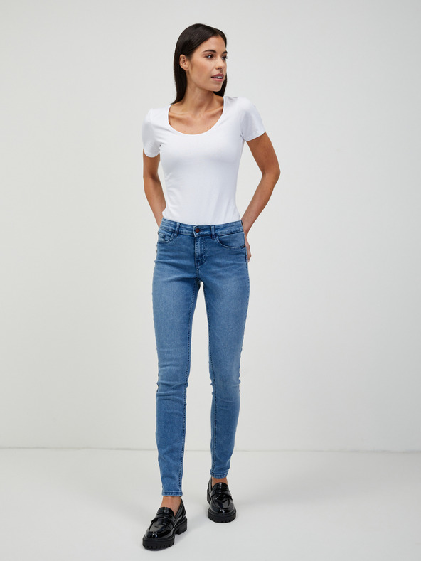 Orsay Plave jeggings ORSAY