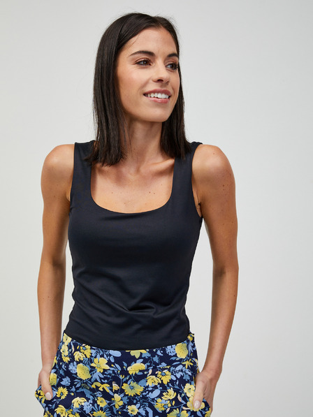 Orsay Crna osnovna majica bez rukava ORSAY