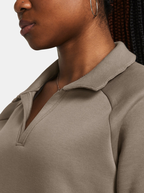 Under Armour Ženska dukserica Under Armour Unstoppable Flc Rugby Crop